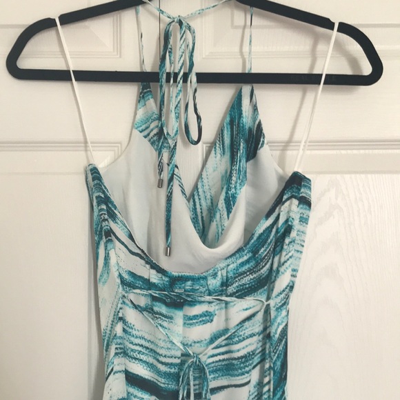 Haute Hippie Draped Halter Dress - Picture 3 of 4